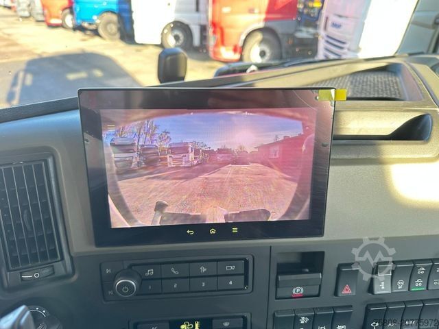 Roll-off tipper truck VOLVO FM420 6x4 Abroller Meiller RS21.65 AHK Lift