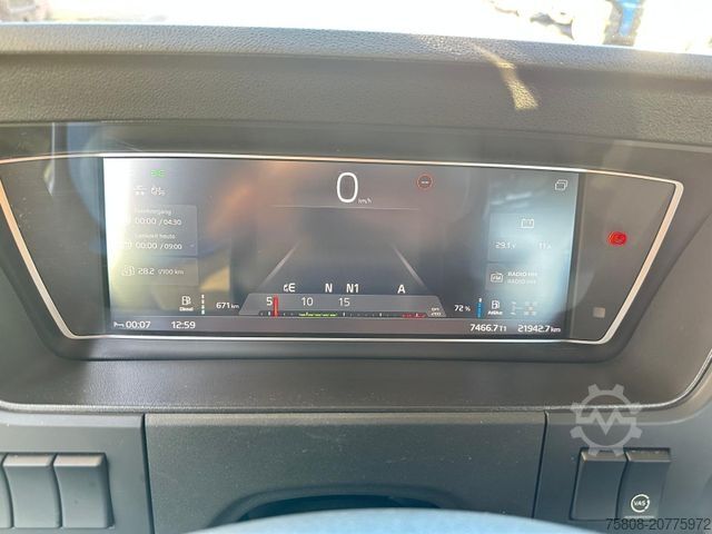 Roll-off tipper truck VOLVO FM420 6x4 Abroller Meiller RS21.65 AHK Lift