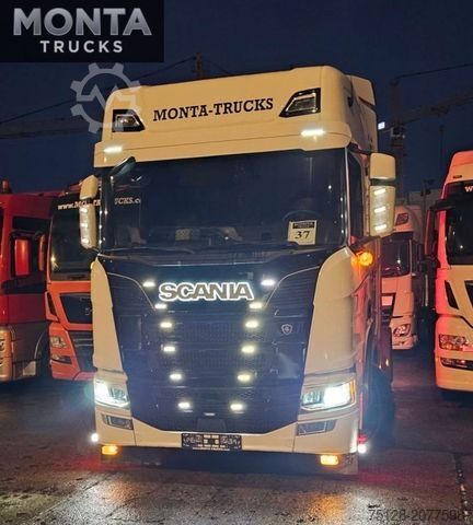 Standard tractor unit SCANIA R500, Retarder, Standklima, 1.Hand, TÜV