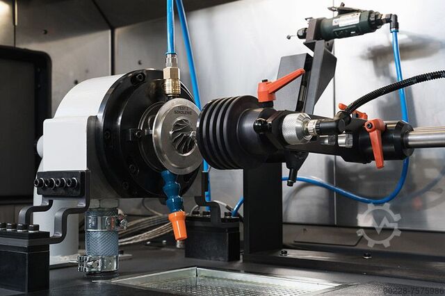 HOCHGESCHWINDIGKEITS-AUSWUCHTMASCHINE FÜR TURBOKERNE CIMAT CMT-VSR PRO