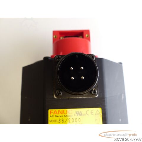 Besturingsunit Fanuc A06B-0034-B575 AC Servo Motor SN: C049P2698