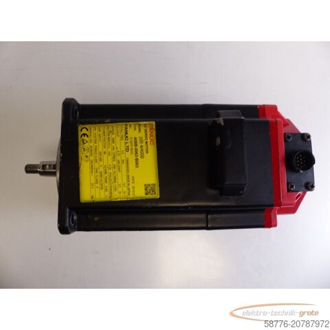 Besturingsunit Fanuc A06B-0063-B003 AC Servo Motor SN: C107F161C + Pulsecoder