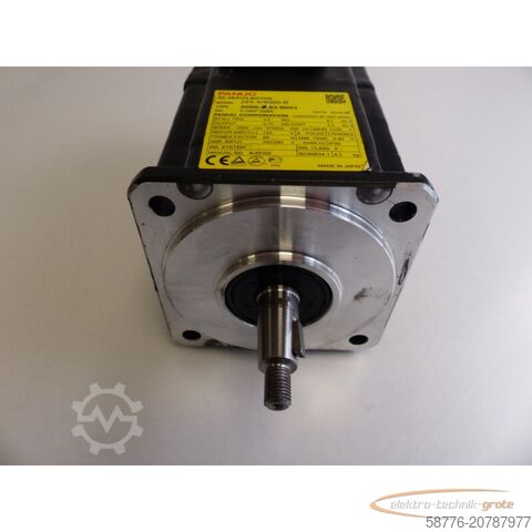 Besturingsunit Fanuc A06B-0063-B003 AC Servo Motor SN: C196F1BB6 + A860-2070-T321 Pulsecoder