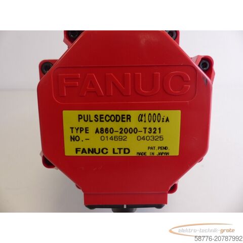 Besturingsunit Fanuc A06B-0215-B700 # 0100Servo Motor SN: C044F1730 + A860-2000-T321 Pulsecoder
