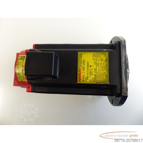Besturingsunit Fanuc A06B-0373-B569 # 0008 AC Servo Motor + A860-0346-T041 Pulsecoder