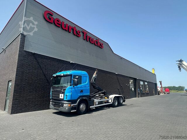 Haakarmsysteem Scania R500 V8 6X2 MET HIAB MULTILIFT XR21S61 HAAKARMS...