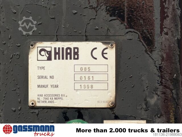 Autokran HIAB 085-3, absattelbar