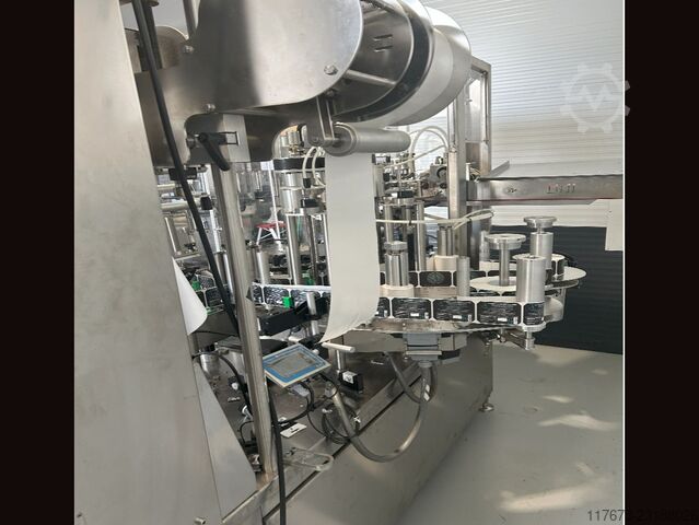 Etiquetadora + encapsuladora de segunda mano GAI 6206CH-001 1200 bph GAI 6206CH-001