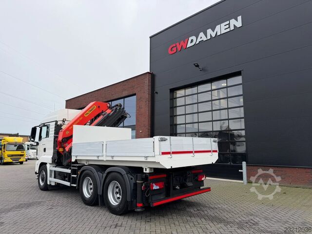 MAN TGS 26.480 6x6H Tracteur/Châssis cabine avec Palfinger PK 42002 Euro 5 MAN TGS 26.480 6x6H Trekker/ Bakwagen Palfinger PK ...