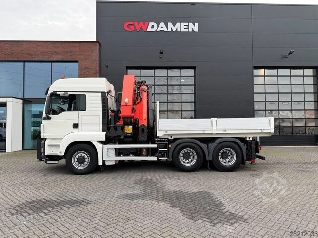MAN TGS 26.480 6x6H Tracteur/Châssis cabine avec Palfinger PK 42002 Euro 5 MAN TGS 26.480 6x6H Trekker/ Bakwagen Palfinger PK ...
