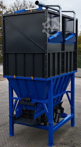 Fyllning av bunker med bunkervibrationsmatare Bofar VB10,5