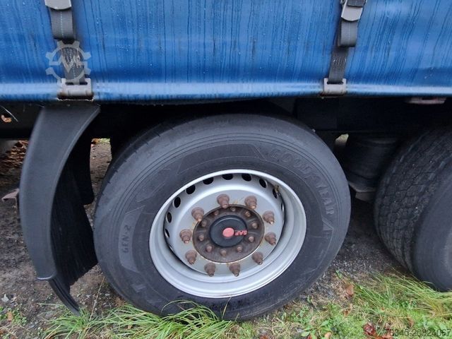 Open oplegger met zeil WIELTON NS-3 Curtainsider 2x Liftachse, Edscha