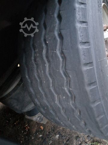 Open oplegger met zeil WIELTON NS-3 Curtainsider 2x Liftachse, Edscha