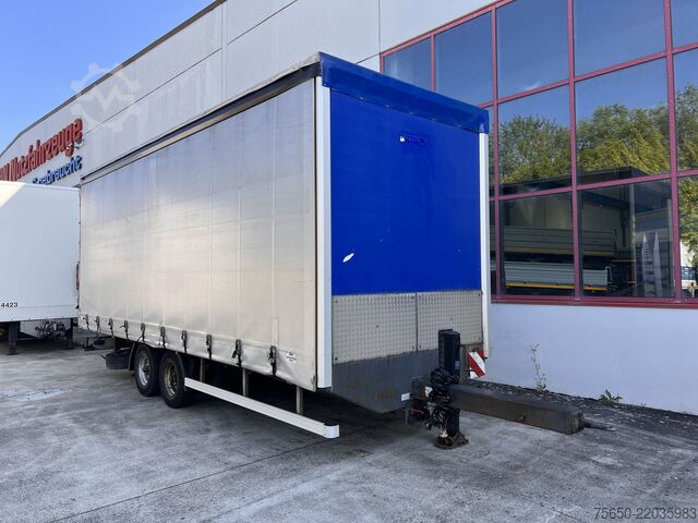 Remorque ouverte avec bâche Tang, Karl ZCS 105  Tandem- Planenanhänger