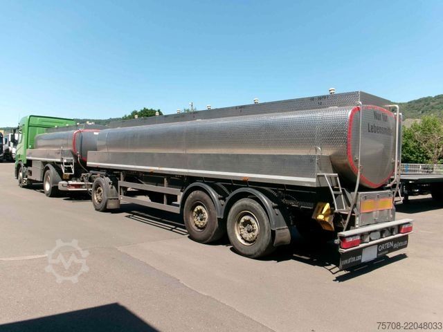 Camion-citerne SCANIA R 410 Gliederzug mit HLW Lebensmittel-Tank