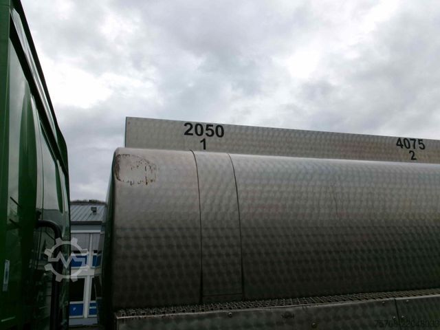 Camion-citerne SCANIA R 410 Gliederzug mit HLW Lebensmittel-Tank