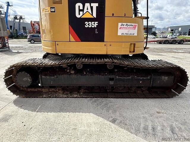 Lánctalpas kotrógép Caterpillar 335FL