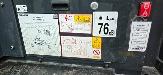 Minibagger Komatsu PC 24 MR-5 / Mietkauf / Finanzierung