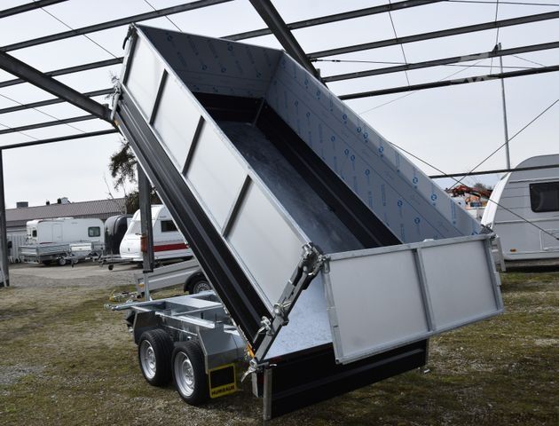 Tresidet tipvognstrailer HUMBAUR Kipper Dreiseitenkipper