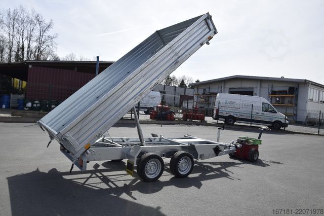 Tresidet tipvognstrailer HUMBAUR Kipper Dreiseitenkipper