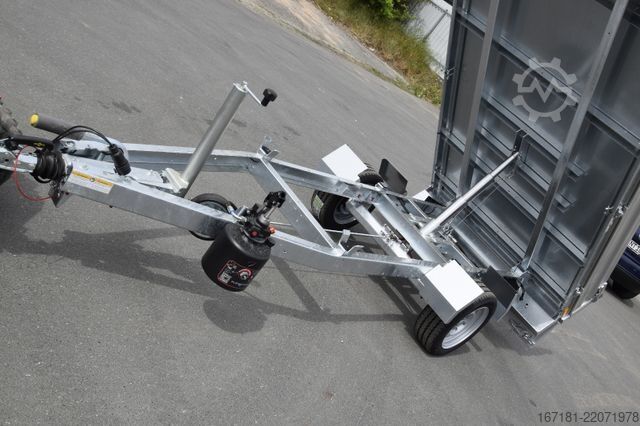 Tresidet tipvognstrailer HUMBAUR Kipper Dreiseitenkipper