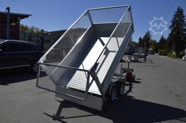 Tresidet tipvognstrailer HUMBAUR Kipper Dreiseitenkipper