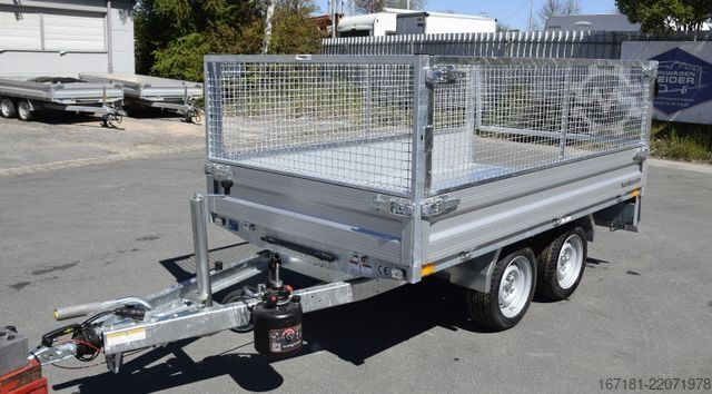 Tresidet tipvognstrailer HUMBAUR Kipper Dreiseitenkipper