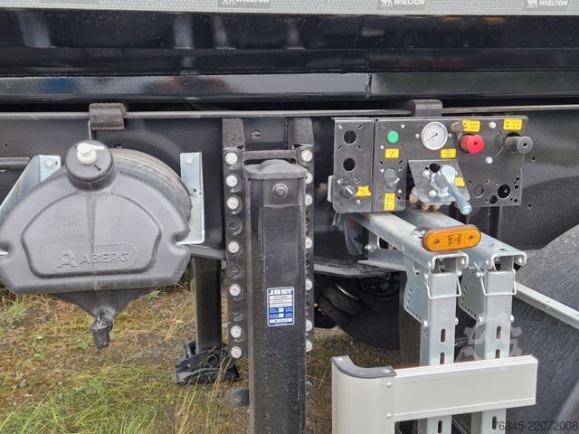 Kippers oplegger WIELTON Strong Master HARDOX 26m3 Stahlmulde HP SOFORT