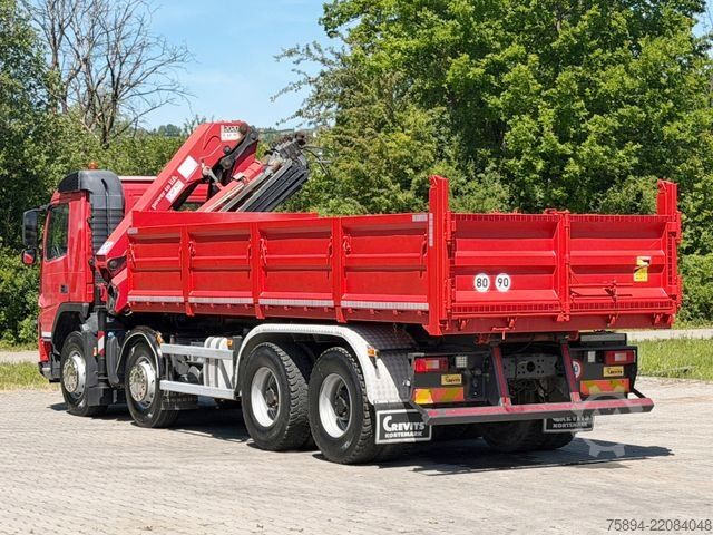 Kamyon üzerine monteli vinç VOLVO FM 420 Kipper 6,40m *HMF 2020 K5/FUNK *8x4