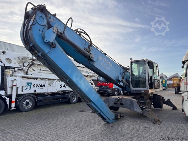 Hjulgraver FUCHS Terex MHL 340 Umschlagbagger Magnet