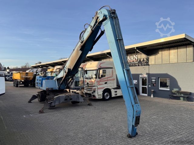 Hjulgraver FUCHS Terex MHL 340 Umschlagbagger Magnet