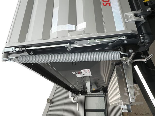 Autoc. cas. rib. a 3 lati Schwarzmüller Tandem-Kippanhänger bündig, Plane, Zurrringe
