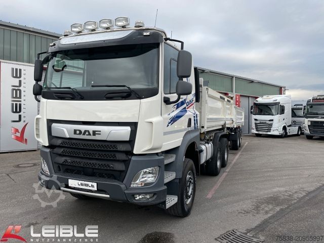 Billenő teherautó DAF CF 480 6x4*Meiller Kipper*Bordmatik*nur 143 tkm*