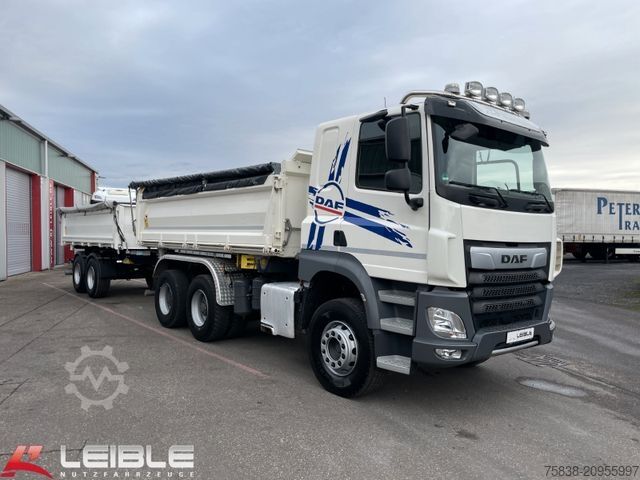 Billenő teherautó DAF CF 480 6x4*Meiller Kipper*Bordmatik*nur 143 tkm*