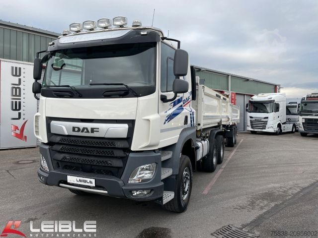 Háromirányú billenő teherautó DAF CF 480 6x4*Meiller Kipper*Bordmatik*nur 143 tkm*