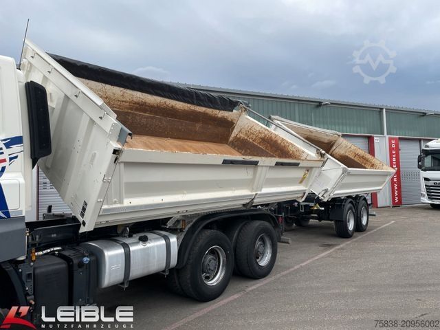 Háromirányú billenő teherautó DAF CF 480 6x4*Meiller Kipper*Bordmatik*nur 143 tkm*