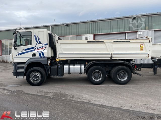 Háromirányú billenő teherautó DAF CF 480 6x4*Meiller Kipper*Bordmatik*nur 143 tkm*