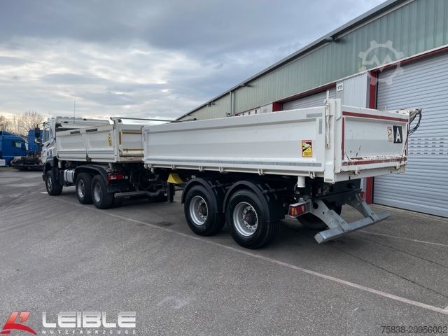 Háromirányú billenő teherautó DAF CF 480 6x4*Meiller Kipper*Bordmatik*nur 143 tkm*