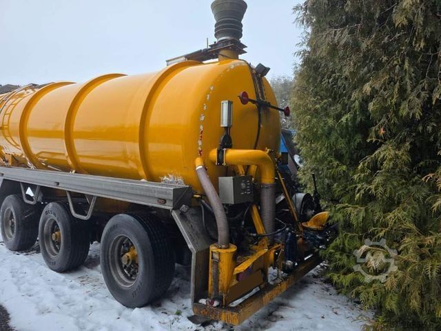 Tartály félpótkocsi D-TEC Vlastuin/ Kesteren Gülleauflieger mit ADR