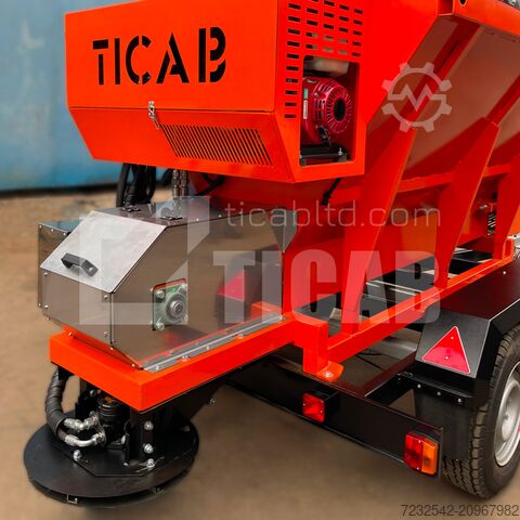 Winterdienstuitrusting TICAB Salt and Sand Spreader RPS-1500
