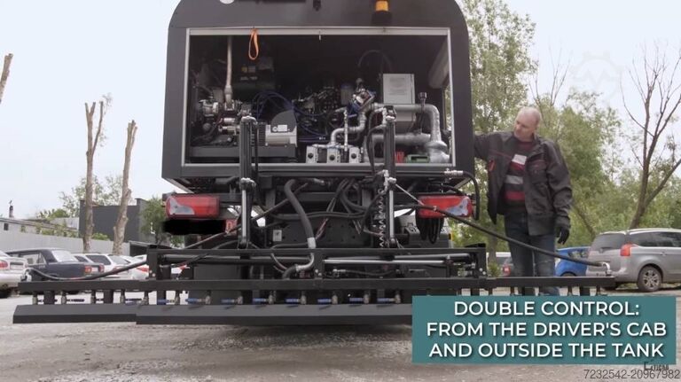 Bitumenemulsiesproeier TICAB TICAB Bitumen Emulsion Sprayer ABS-8000