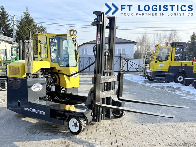 Carretilla retráctil de 4 vías Combilift C3000 GAS DUPLEX PLATFORM 1500 FREE LIFT