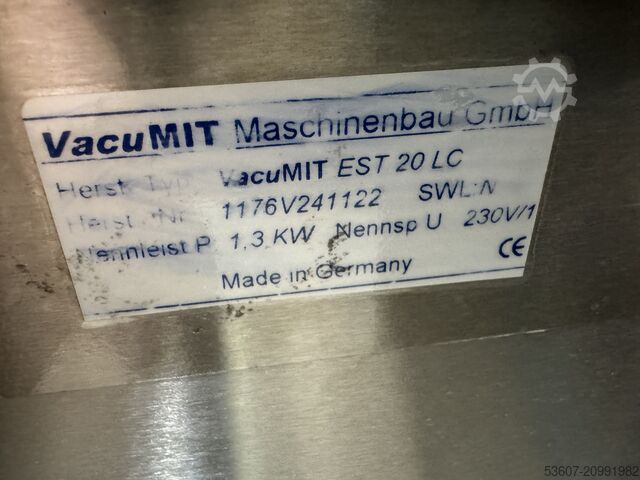 Máquina de vacío VakuMit EST 20 LC