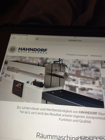 Máquina de brochado Hahndorf HRH  1200/4