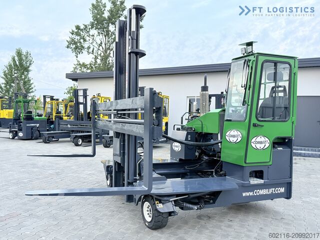 Carrello elevatore a 4 direzioni Combilift C4500 DIESEL DUPLEX WIDE FORK POSITIONER