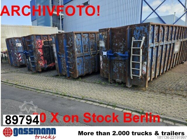 Container cu cârlig  Abrollcontainer ca. 40m³