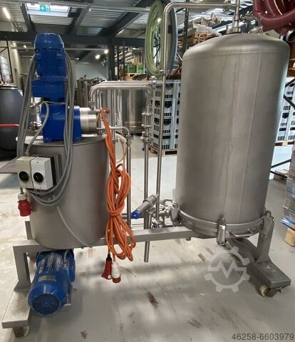 Kaarsfilter van diatomeeënaarde FILTROX Secujet 60 – 320 l