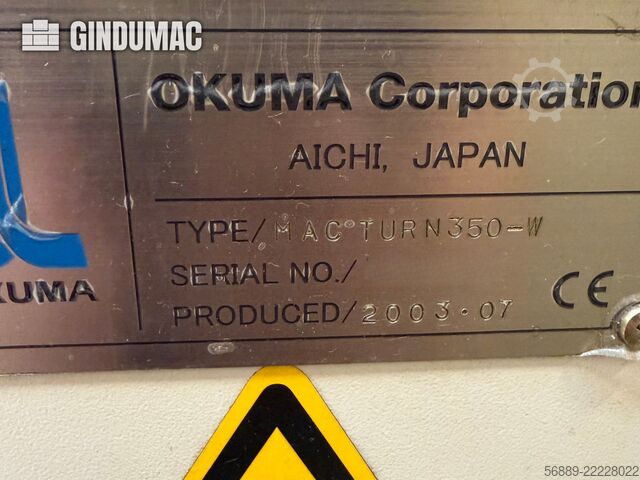 Okuma MacTurn350-W Okuma MacTurn350-W