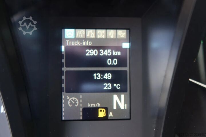 βαλίτσα Mercedes-Benz Antos 2127 L Bak + klep 2000 kg Euro 6