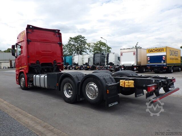 Výměnná nástavba nákladní vůz SCANIA R 580 B6x2*4NB Fahrgestell/R-Fhs./Ret./Lenkachse